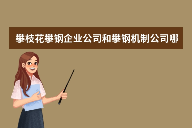 攀枝花攀钢企业公司和攀钢机制公司哪个好