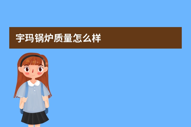 宇玛锅炉质量怎么样