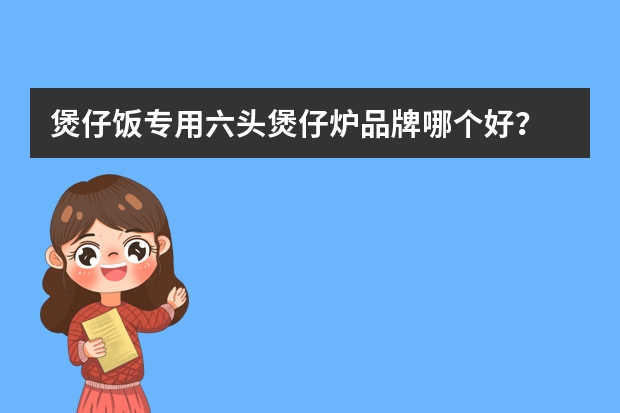 煲仔饭专用六头煲仔炉品牌哪个好？