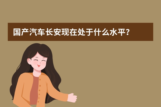 国产汽车长安现在处于什么水平？