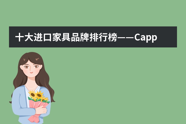 十大进口家具品牌排行榜——Cappellini,当代前卫设计的代名词 全球家具品牌前十名
