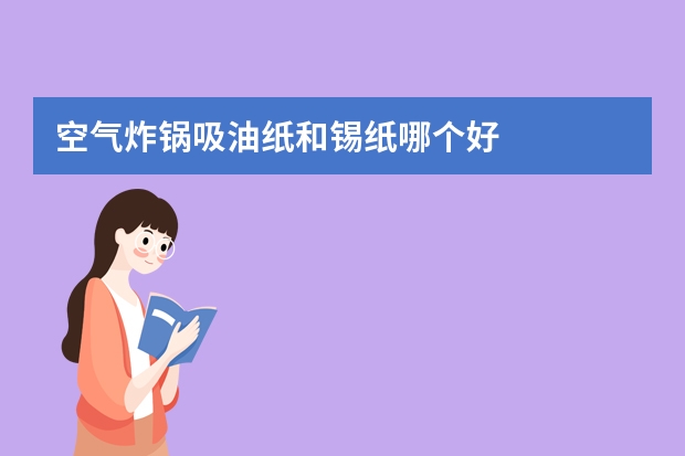 空气炸锅吸油纸和锡纸哪个好