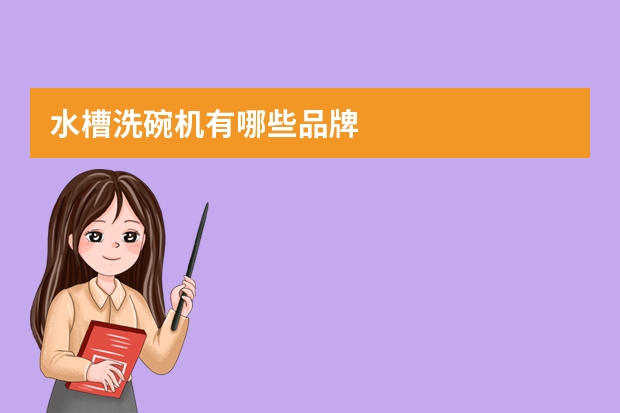 水槽洗碗机有哪些品牌
