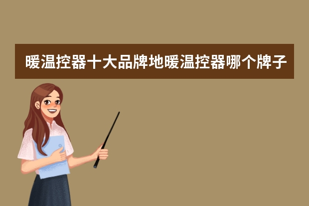 暖温控器十大品牌地暖温控器哪个牌子好
