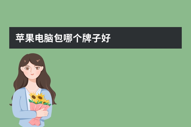 苹果电脑包哪个牌子好