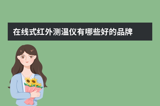 在线式红外测温仪有哪些好的品牌