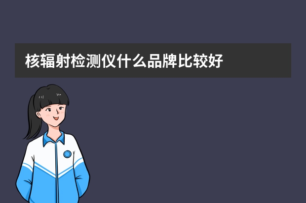 核辐射检测仪什么品牌比较好