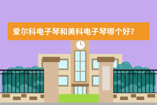 爱尔科电子琴和美科电子琴哪个好？