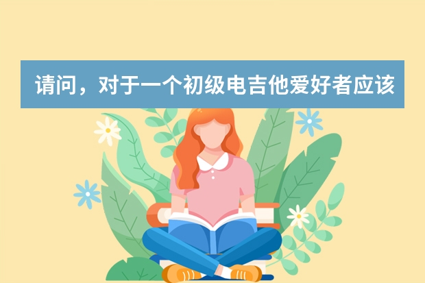 请问，对于一个初级电吉他爱好者应该买什么样价位的电子吉他？