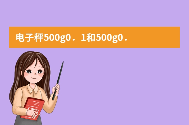 电子秤500g/0．1和500g/0．01有什么分别呢？是最小刻吗