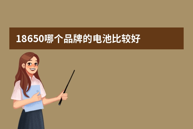 18650哪个品牌的电池比较好