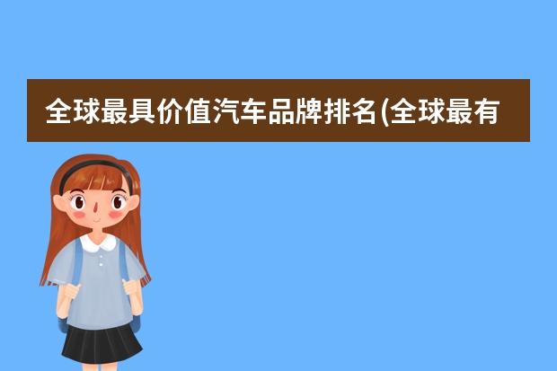 全球最具价值汽车品牌排名(全球最有价值汽车品牌) 豪车排名前30名标志