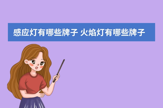 感应灯有哪些牌子 火焰灯有哪些牌子