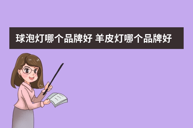 球泡灯哪个品牌好 羊皮灯哪个品牌好