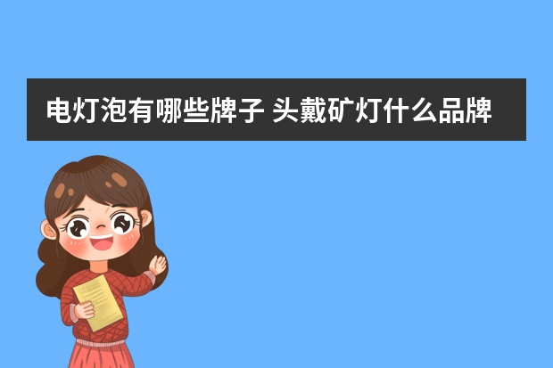 电灯泡有哪些牌子 头戴矿灯什么品牌最好