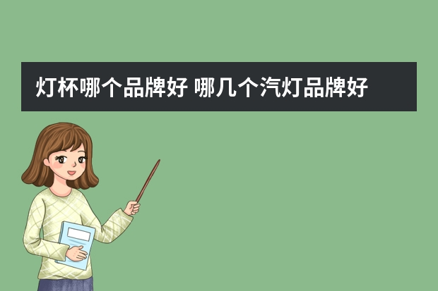 灯杯哪个品牌好 哪几个汽灯品牌好