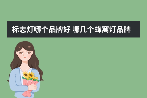 标志灯哪个品牌好 哪几个蜂窝灯品牌好
