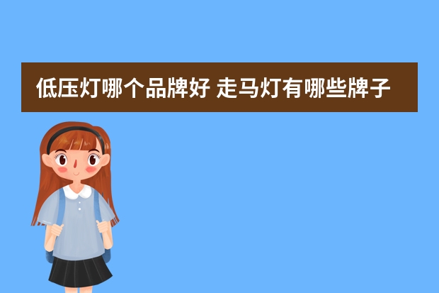 低压灯哪个品牌好 走马灯有哪些牌子