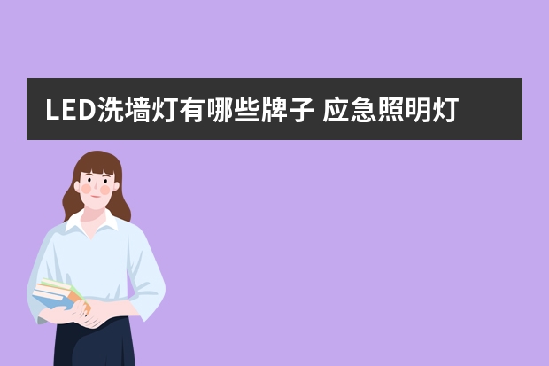 LED洗墙灯有哪些牌子 应急照明灯哪个品牌好