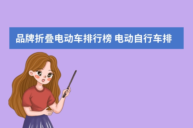 品牌折叠电动车排行榜 电动自行车排行榜