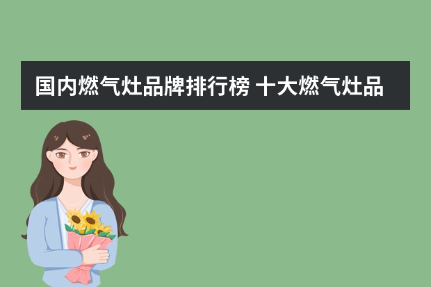 国内燃气灶品牌排行榜 十大燃气灶品牌有哪些燃气灶品牌推荐