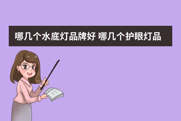哪几个水底灯品牌好 哪几个护眼灯品牌好