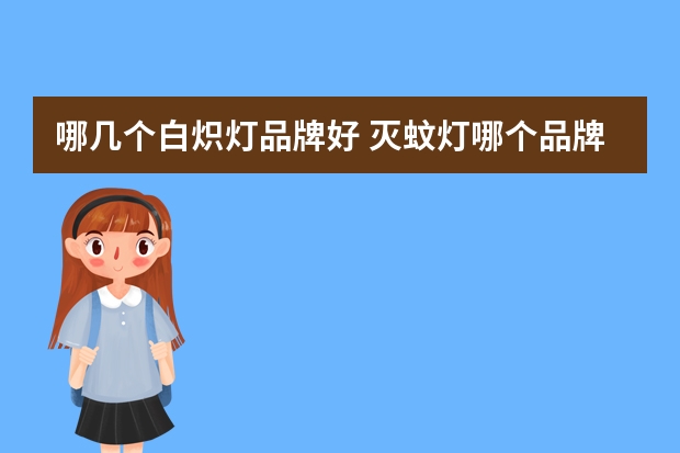 哪几个白炽灯品牌好 灭蚊灯哪个品牌最好
