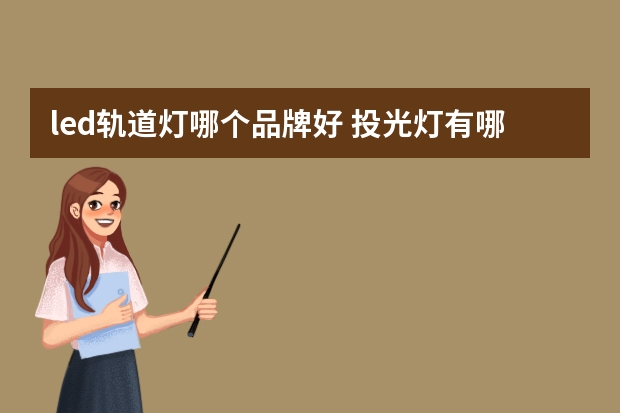 led轨道灯哪个品牌好 投光灯有哪些牌子