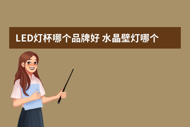 LED灯杯哪个品牌好 水晶壁灯哪个品牌好
