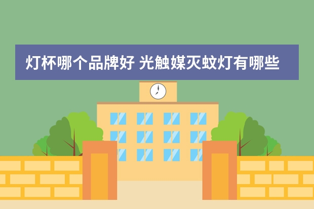 灯杯哪个品牌好 光触媒灭蚊灯有哪些牌子