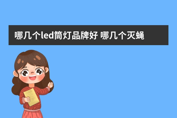 哪几个led筒灯品牌好 哪几个灭蝇灯品牌好