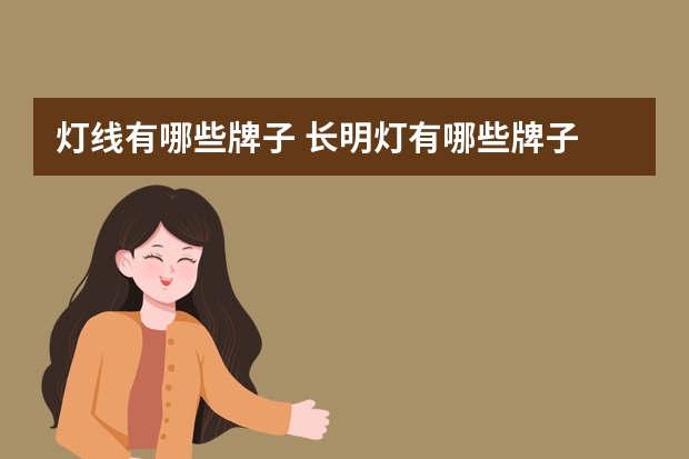 灯线有哪些牌子 长明灯有哪些牌子