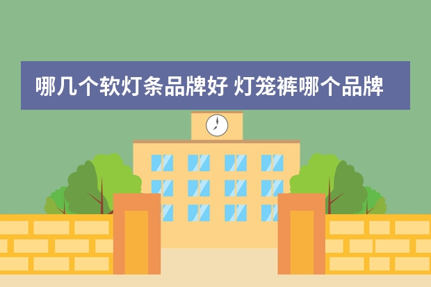 哪几个软灯条品牌好 灯笼裤哪个品牌好