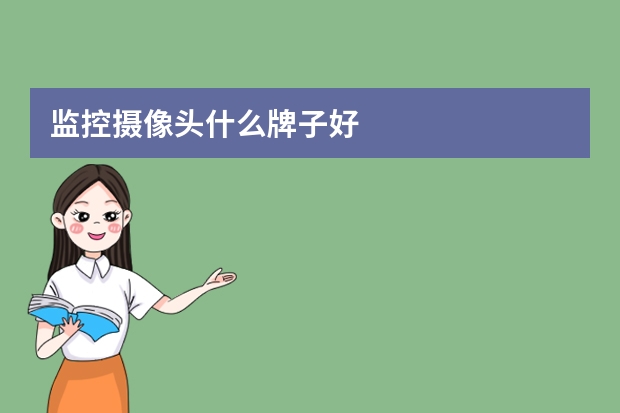 监控摄像头什么牌子好