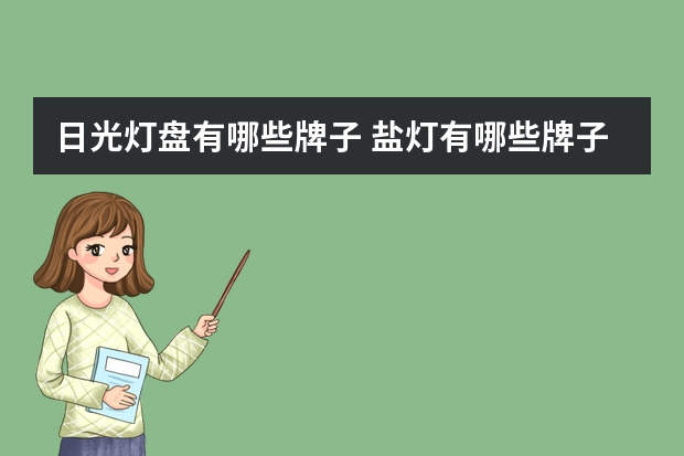 日光灯盘有哪些牌子 盐灯有哪些牌子
