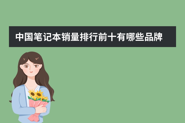 中国笔记本销量排行前十有哪些品牌