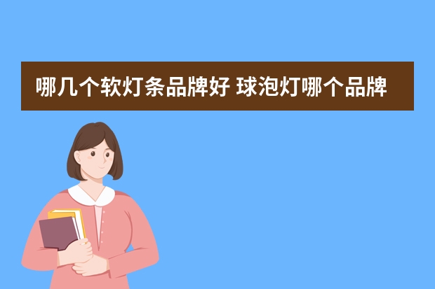 哪几个软灯条品牌好 球泡灯哪个品牌好