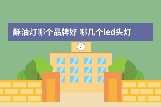 酥油灯哪个品牌好 哪几个led头灯品牌好