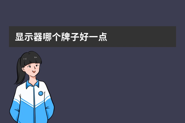 显示器哪个牌子好一点