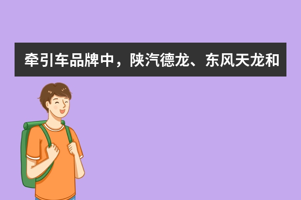 牵引车品牌中，陕汽德龙、东风天龙和进口品牌如斯堪尼亚、奔驰如何评价？