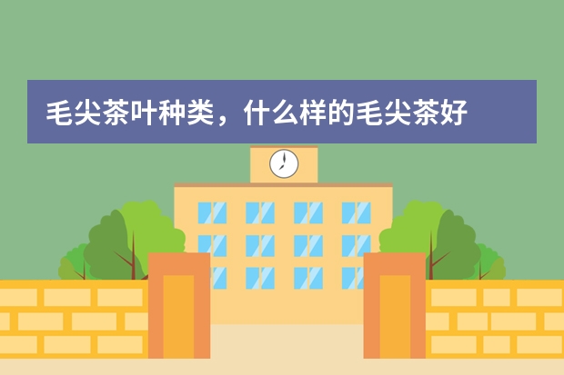 毛尖茶叶种类，什么样的毛尖茶好