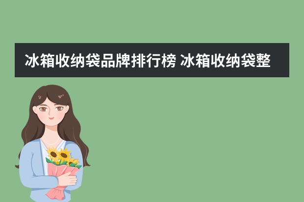 冰箱收纳袋品牌排行榜 冰箱收纳袋整理方法