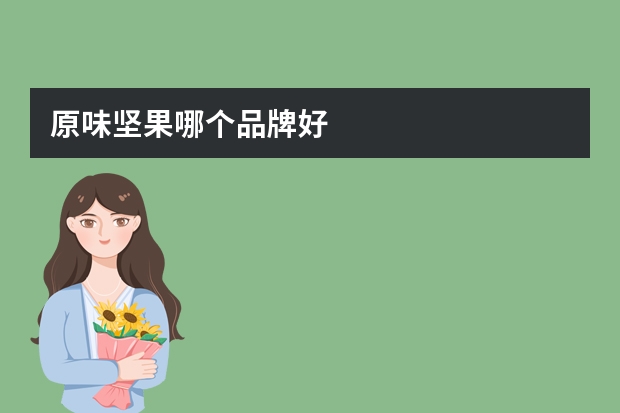 原味坚果哪个品牌好