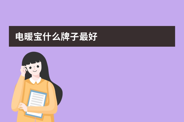 电暖宝什么牌子最好