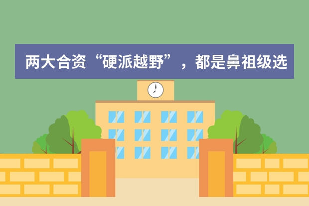 两大合资“硬派越野”,都是鼻祖级选手,国产品牌扛得住吗?