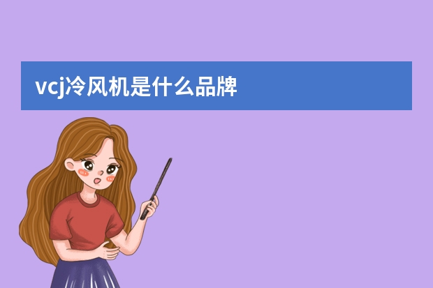 vcj冷风机是什么品牌