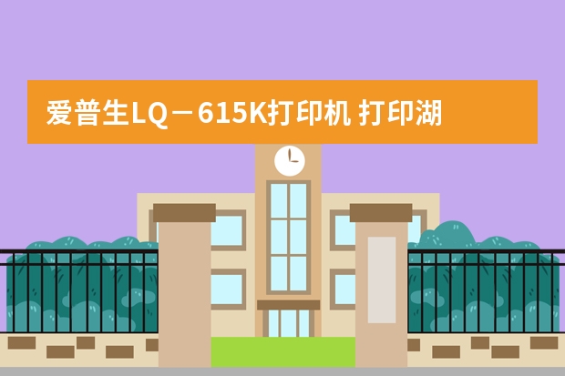 爱普生LQ－615K打印机 打印湖北国税发票 纸张大小如何设置?是选择哪种纸张的尺寸？